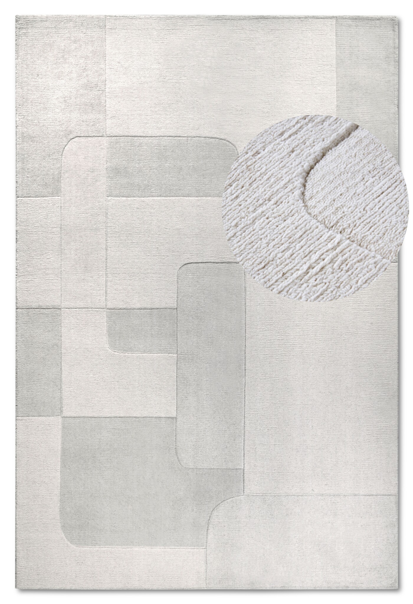 Villeroy & Boch Charlotte Wol Vloerkleed Creme