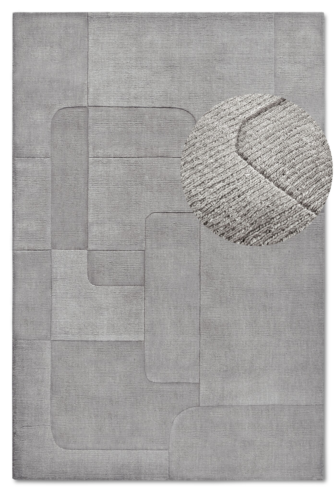 Villeroy & Boch Charlotte Wol Vloerkleed Grijs