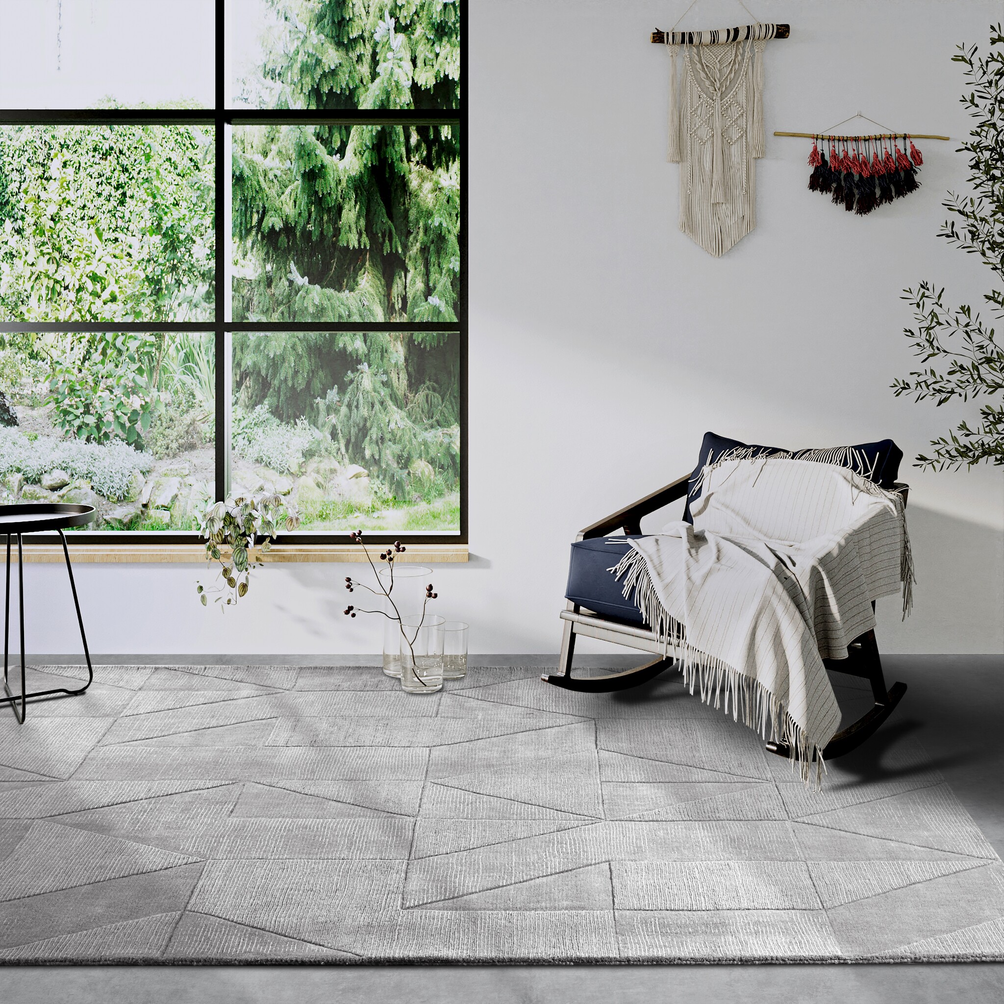 Villeroy & Boch Ursule Wol Vloerkleed Grijs