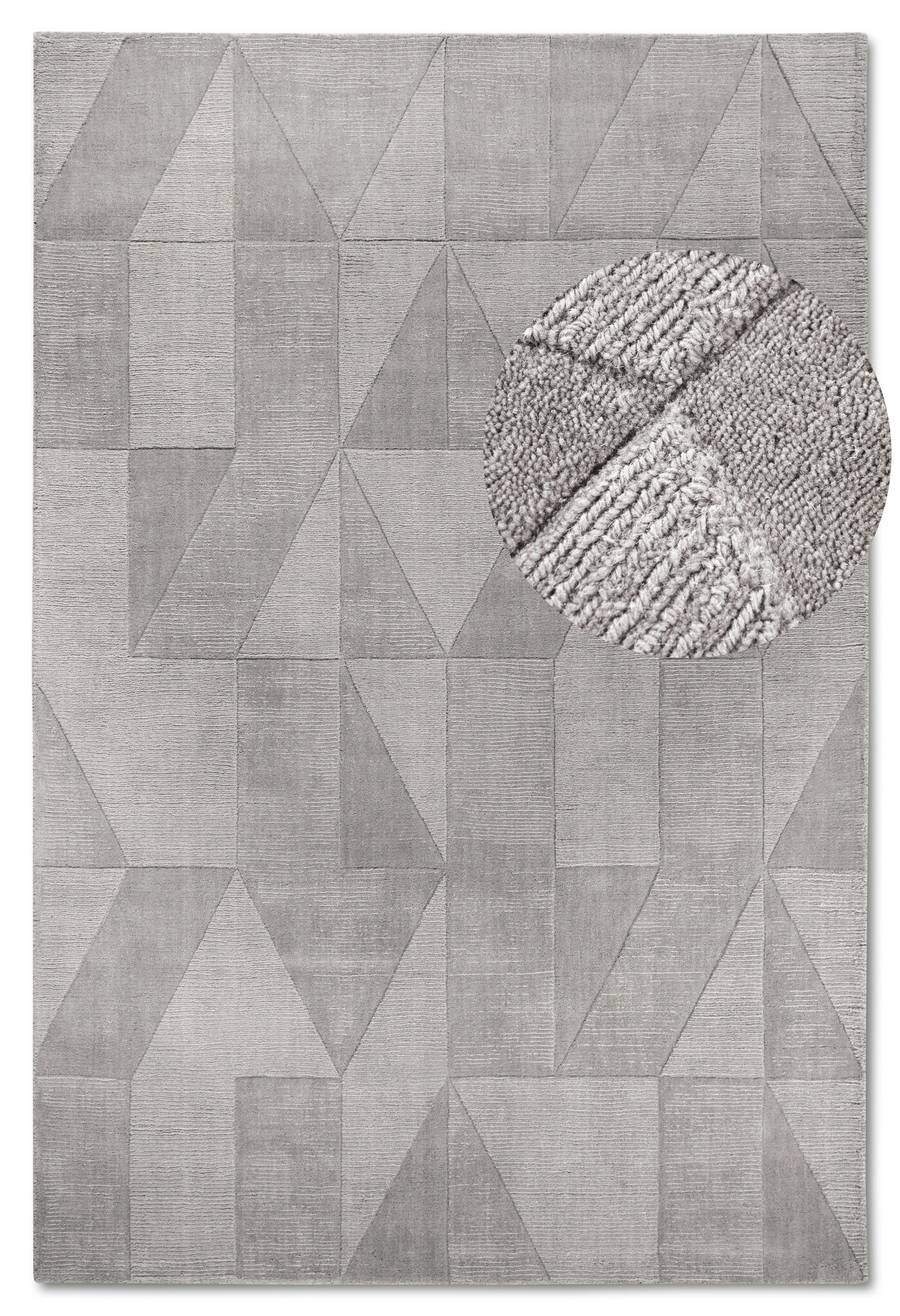 Villeroy & Boch Ursule Wol Vloerkleed Grijs