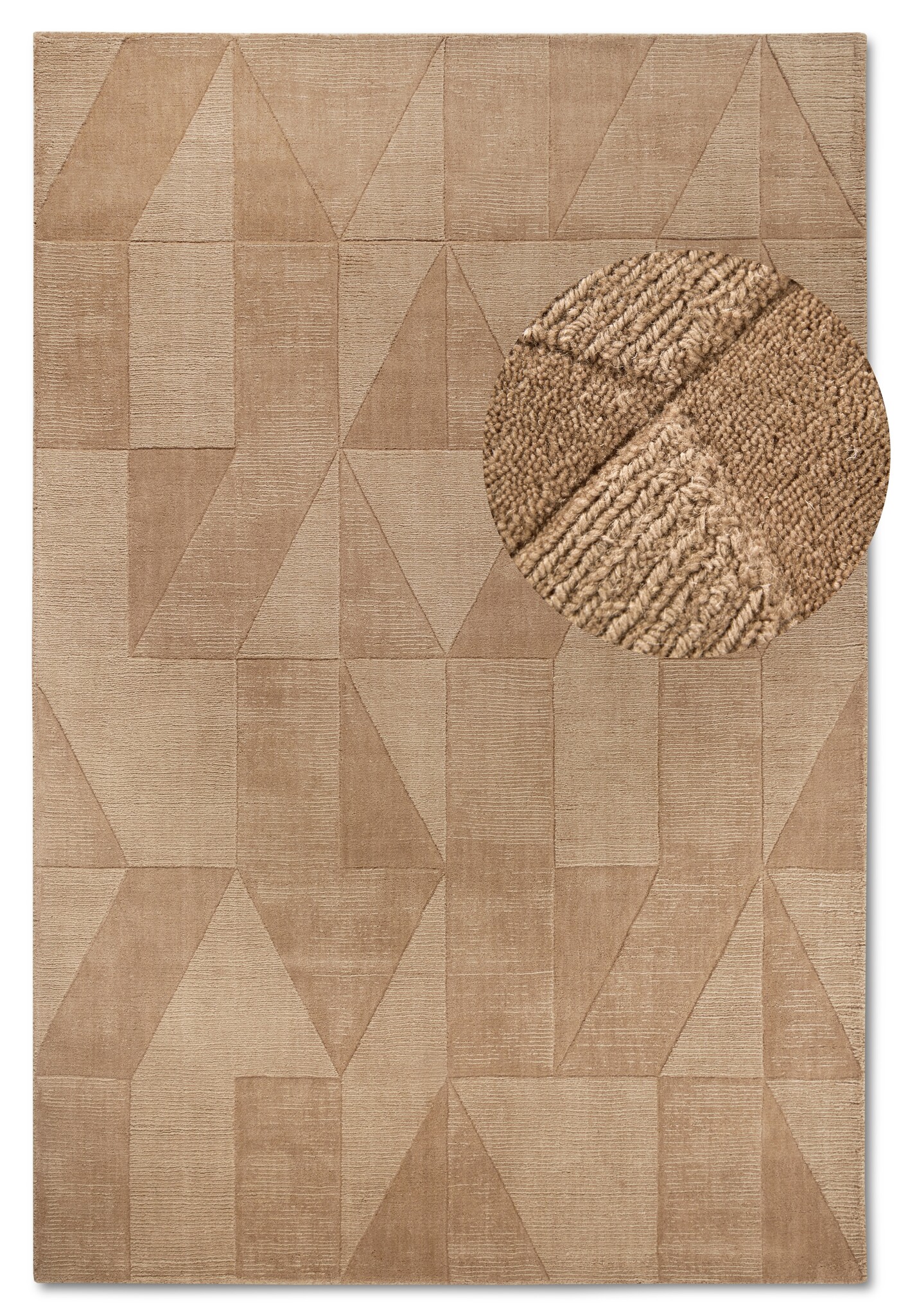 Villeroy & Boch Ursule Wol Vloerkleed Beige