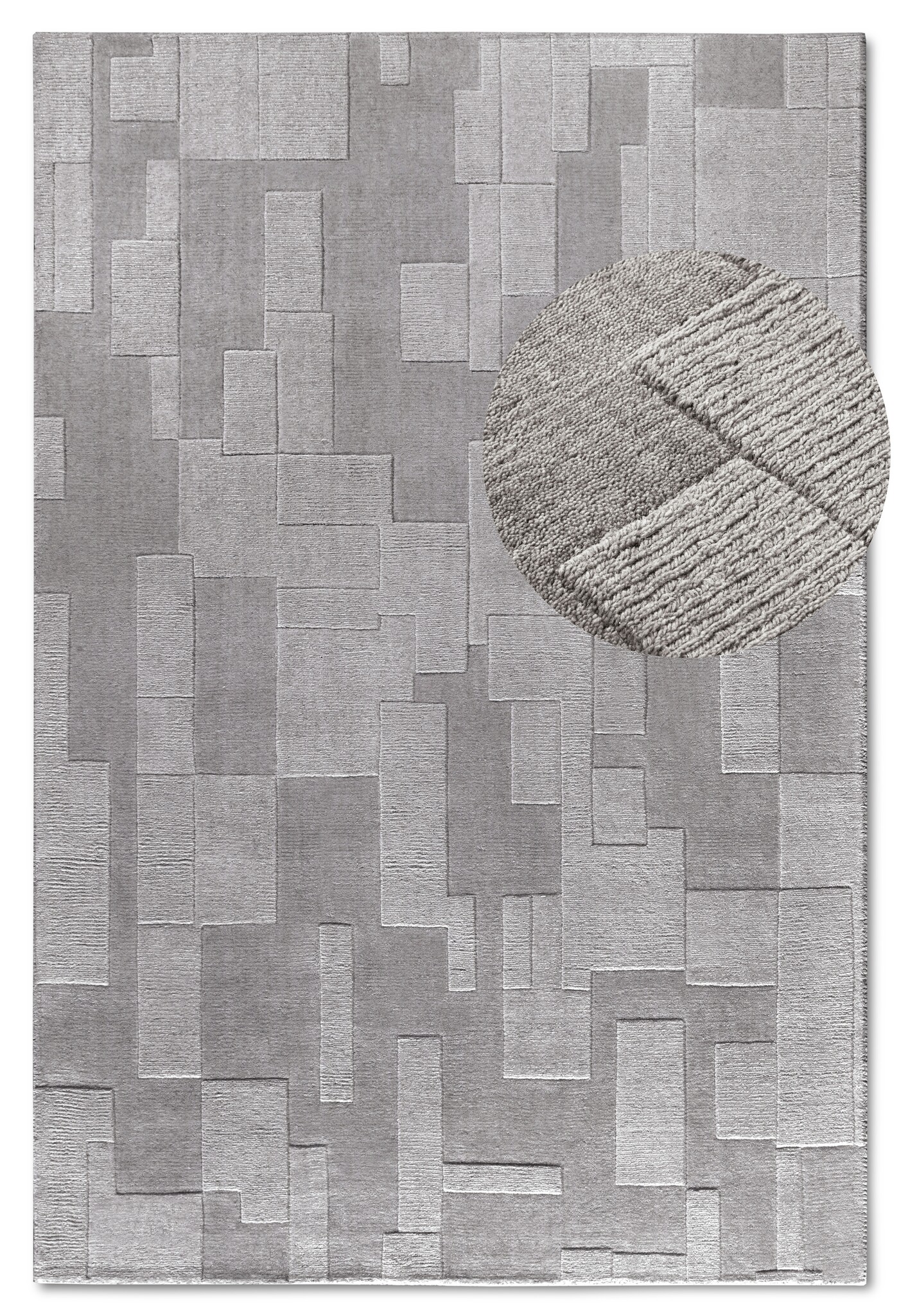 Villeroy & Boch Wilhelmine Wol Vloerkleed Grijs