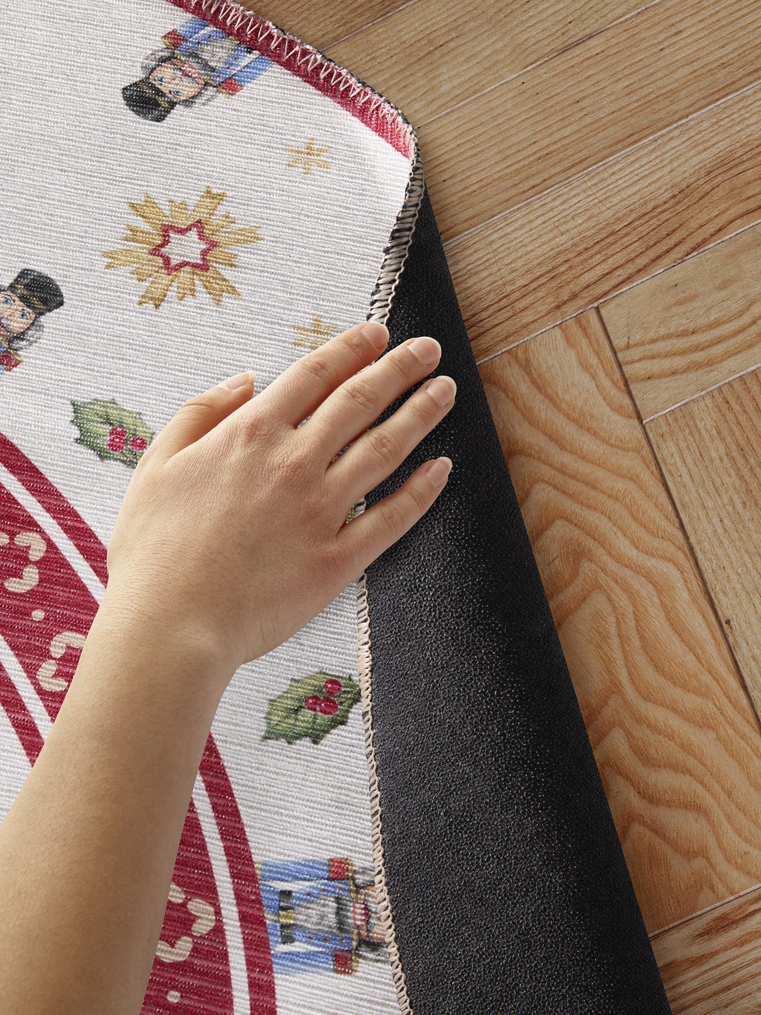 Villeroy & Boch Toy’s Delight Rond Vloerkleed Creme Rood