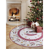 Villeroy & Boch Toy’s Delight Rond Vloerkleed Hobbelpaard Creme Rood