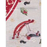 Villeroy & Boch Toy’s Delight Rond Vloerkleed Hobbelpaard Creme Rood