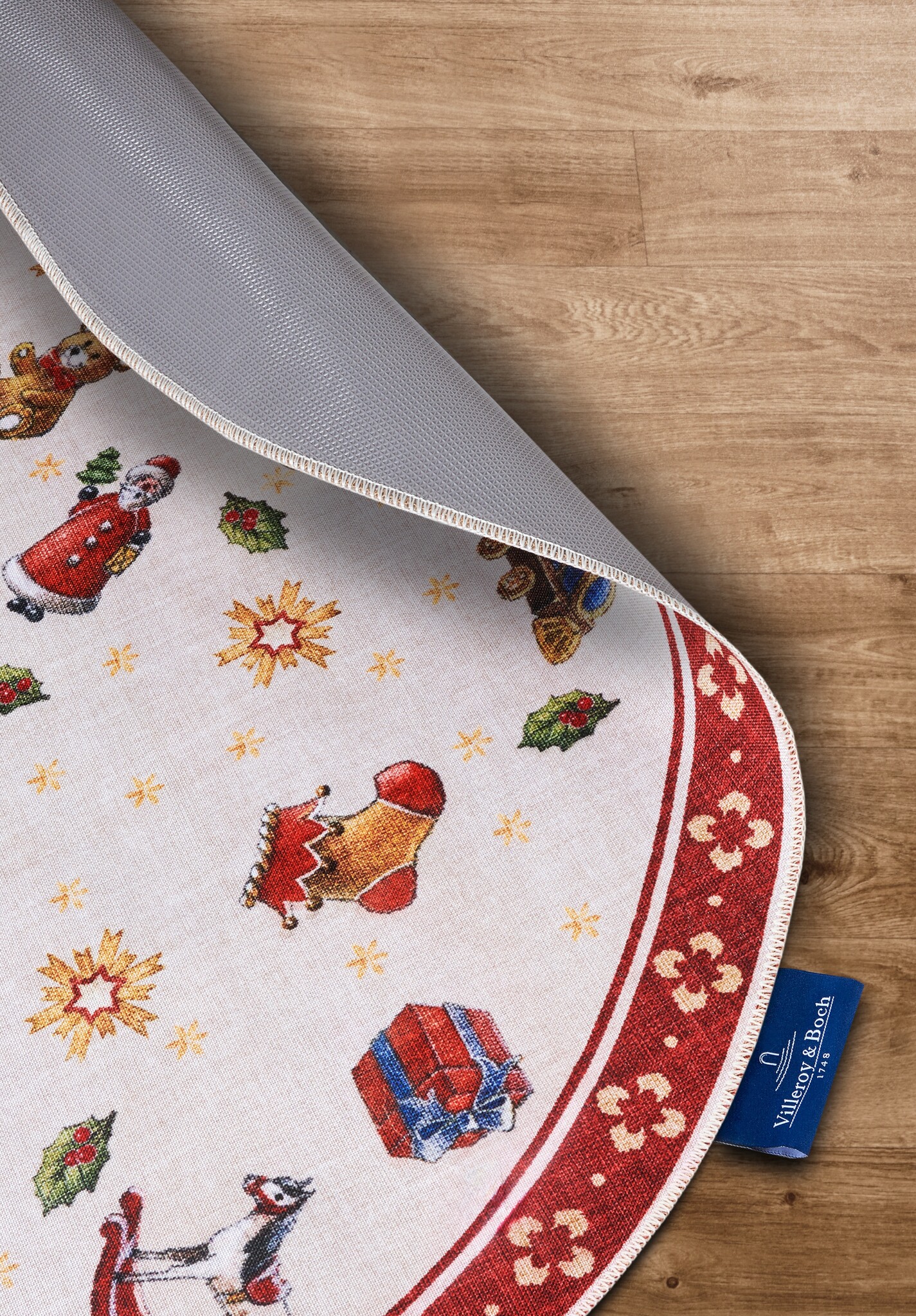 Villeroy & Boch Toy’s Delight Vloerkleed Nostalgisch Rood Multicolor