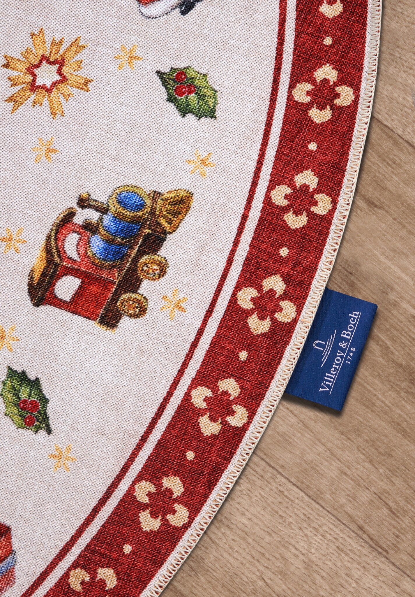 Villeroy & Boch Toy’s Delight Vloerkleed Nostalgisch Rood Multicolor