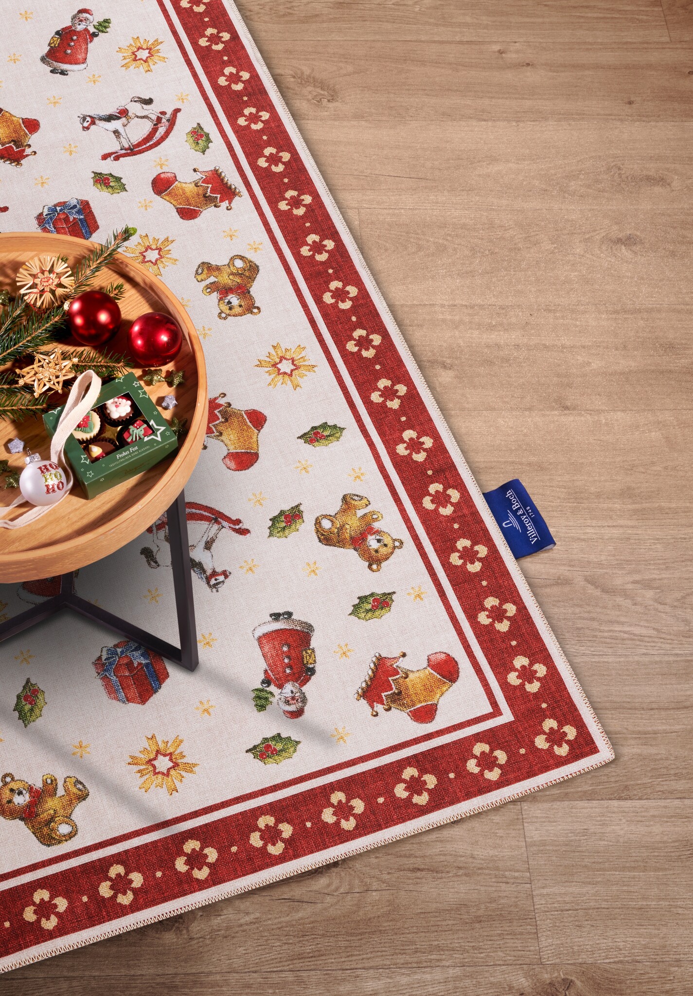 Villeroy & Boch Toy’s Delight Vloerkleed Nostalgisch Rood Multicolor