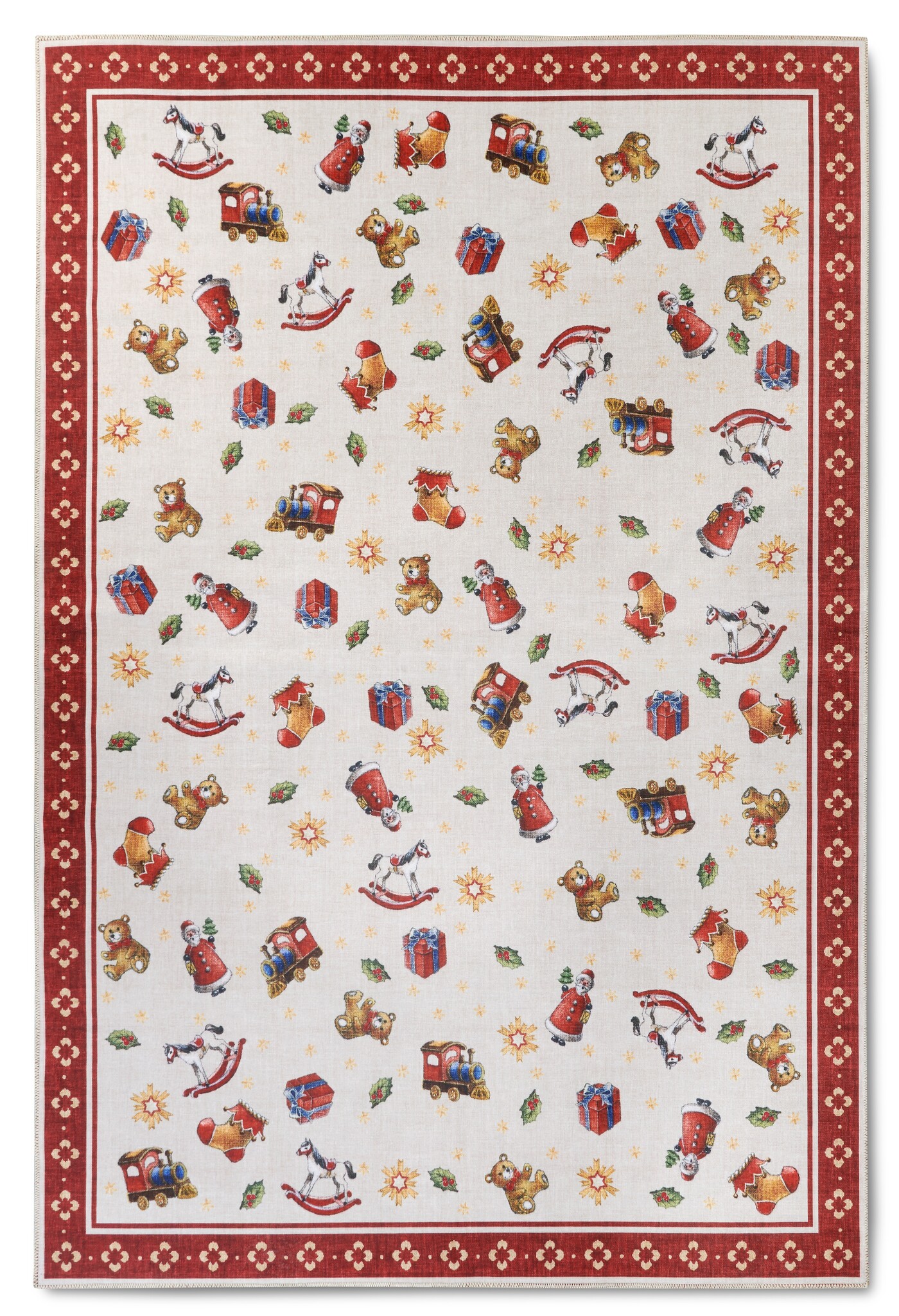 Villeroy & Boch Toy’s Delight Vloerkleed Nostalgisch Rood Multicolor