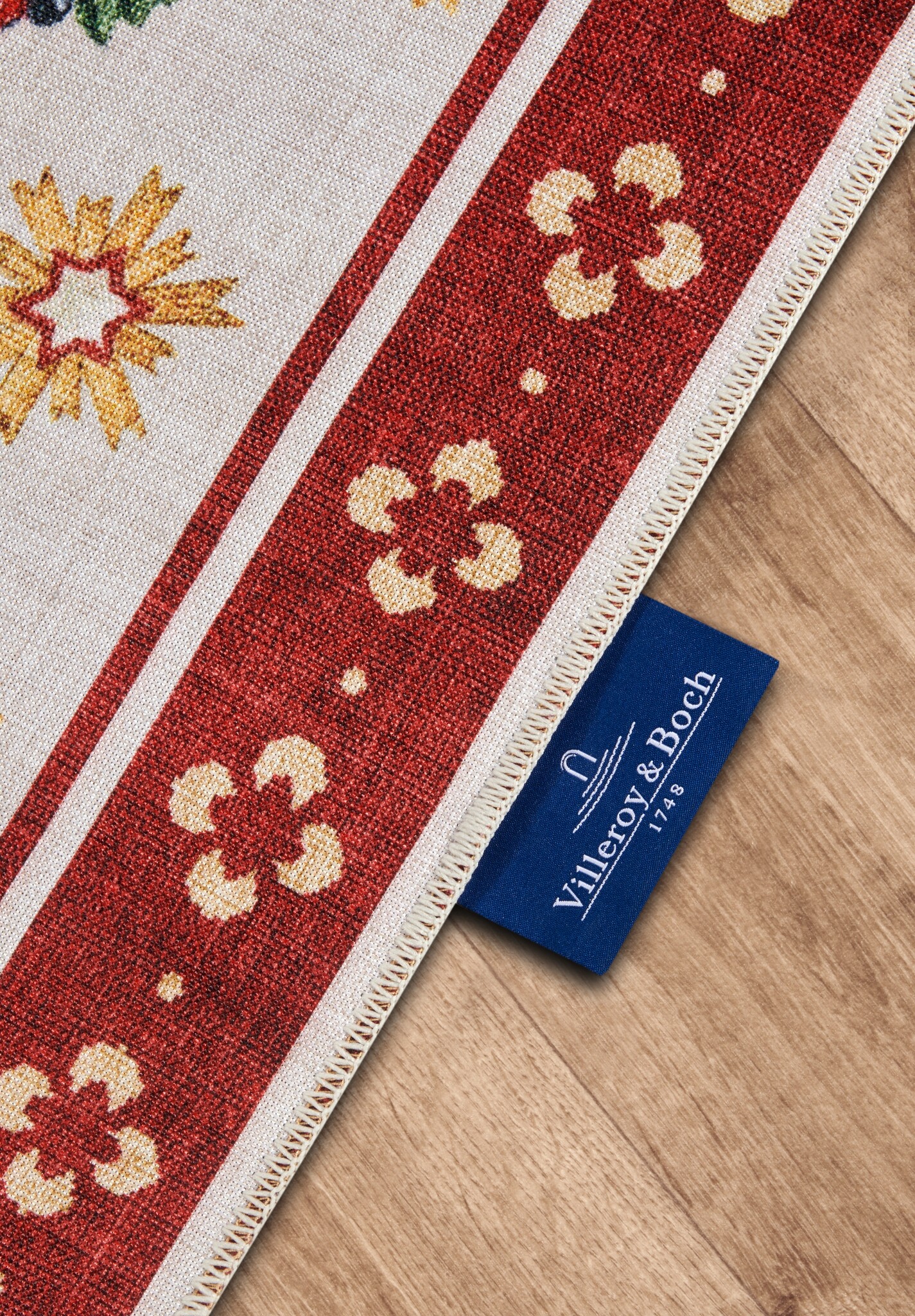 Villeroy & Boch Toy’s Delight Vloerkleed Nostalgisch Rood Multicolor