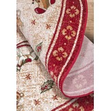 Villeroy & Boch Toy’s Delight Rond Vloerkleed Kerst Rood Creme