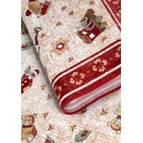 Villeroy & Boch Toy’s Delight Vloerkleed Kerst Rood Creme