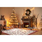 Villeroy & Boch Toy’s Delight Vloerkleed Kerst Rood Creme