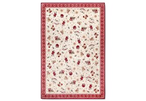 Villeroy & Boch Toy’s Delight Vloerkleed Kerst Rood Creme