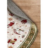 Villeroy & Boch Toy’s Delight Rond Vloerkleed Kerst Groen Creme