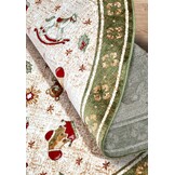 Villeroy & Boch Toy’s Delight Rond Vloerkleed Kerst Groen Creme