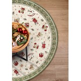 Villeroy & Boch Toy’s Delight Rond Vloerkleed Kerst Groen Creme