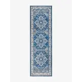 Villeroy & Boch Jehanne Laagpolig Vintage Vloerkleed Blauw Creme