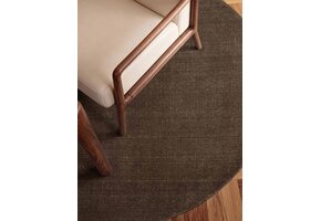 Ted Baker Greenwich Wol Vloerkleed Rond Bruin