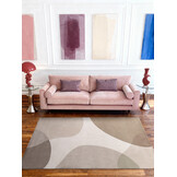 Ted Baker Hackney Wol Vloerkleed Beige Grijs