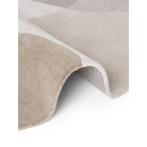 Ted Baker Hackney Wol Vloerkleed Rond Beige Grijs