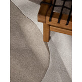 Ted Baker Hackney Wol Vloerkleed Rond Beige Grijs