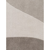 Ted Baker Hackney Wol Vloerkleed Rond Beige Grijs