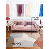 Ted Baker Hackney Wol Vloerkleed Blauw Multikleur