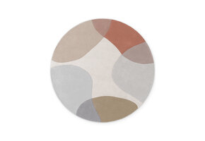Ted Baker Hackney Wol Vloerkleed Rond Multikleur