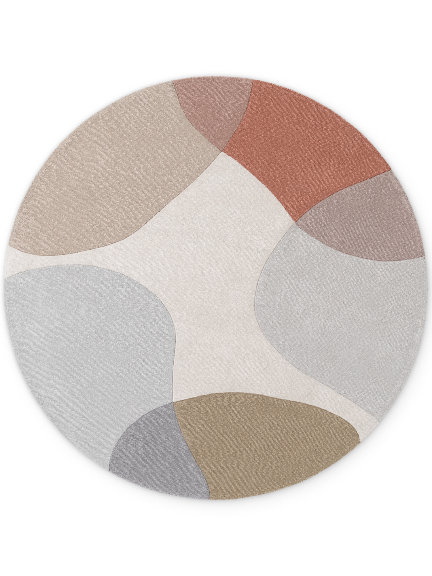 Ted Baker Hackney Wol Vloerkleed Rond Multikleur