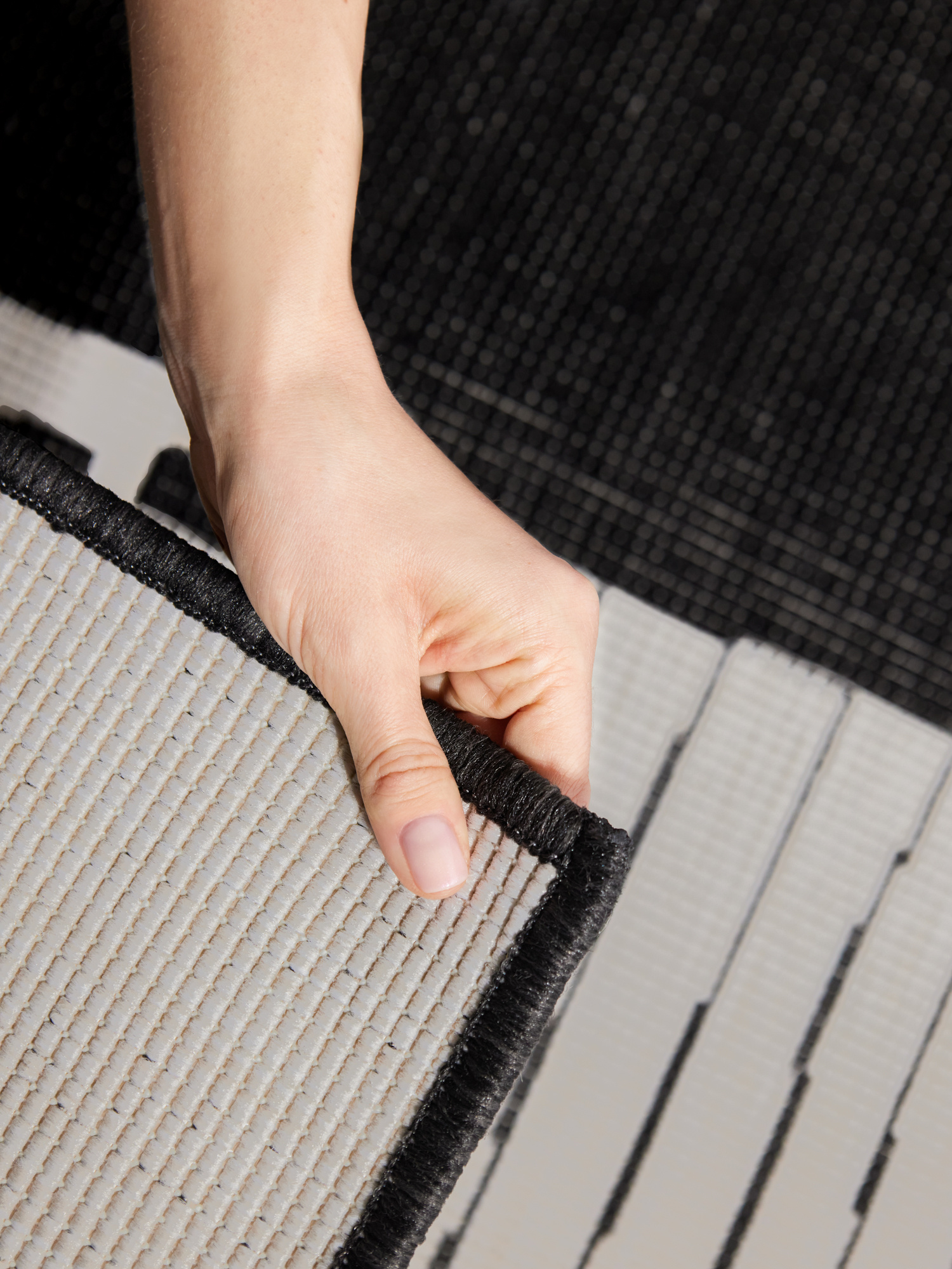 Ted Baker Haringey Buitenkleed Zwart Wit