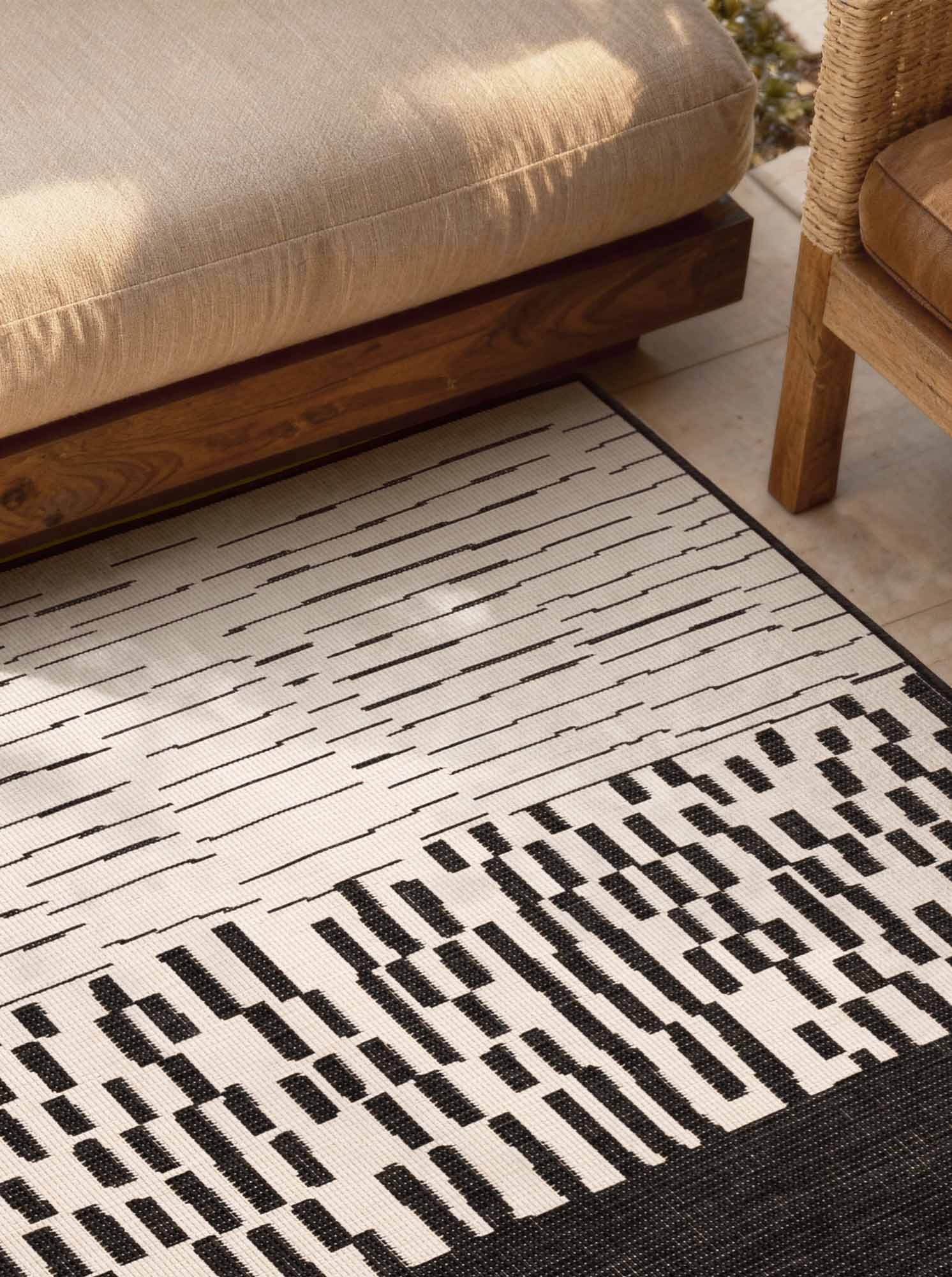 Ted Baker Haringey Buitenkleed Zwart Wit