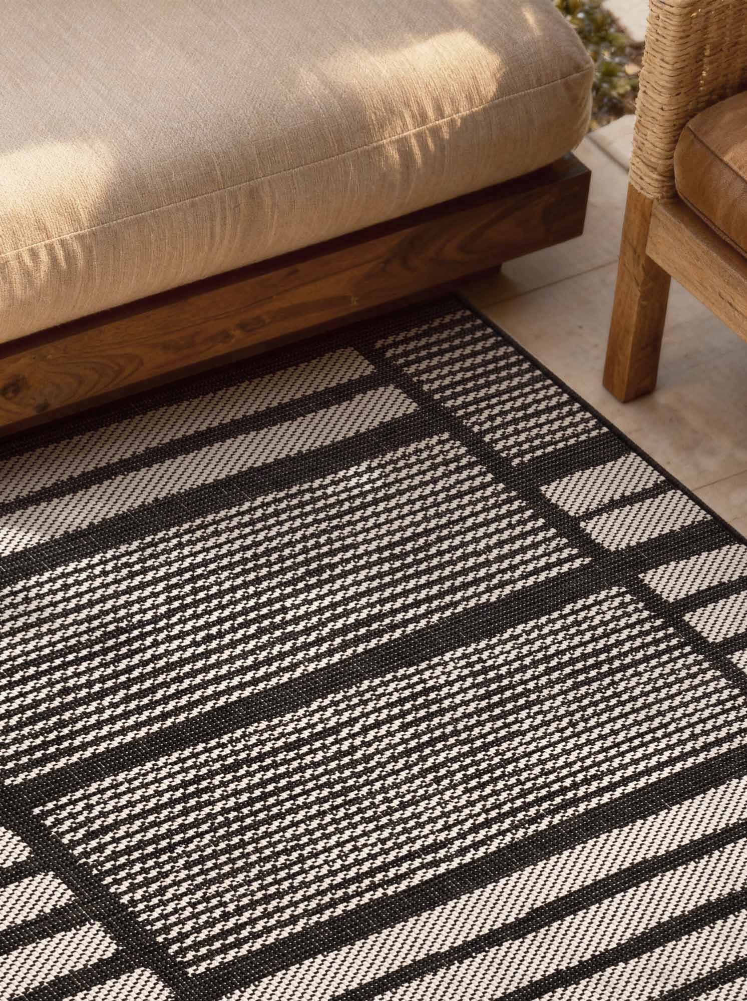 Ted Baker Haringey Buitenkleed Zwart Wit