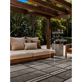 Ted Baker Haringey Buitenkleed Zwart Wit