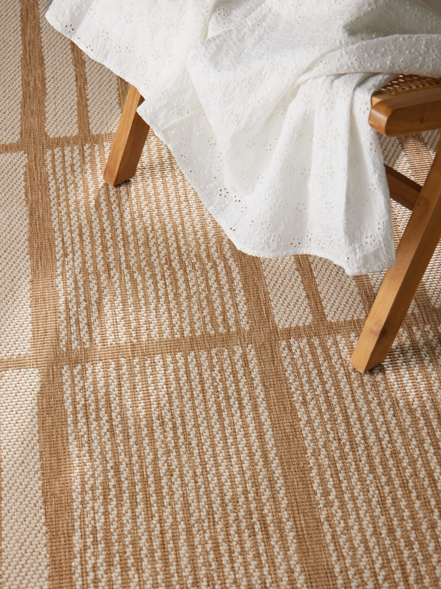 Ted Baker Haringey Buitenkleed Jute Wit