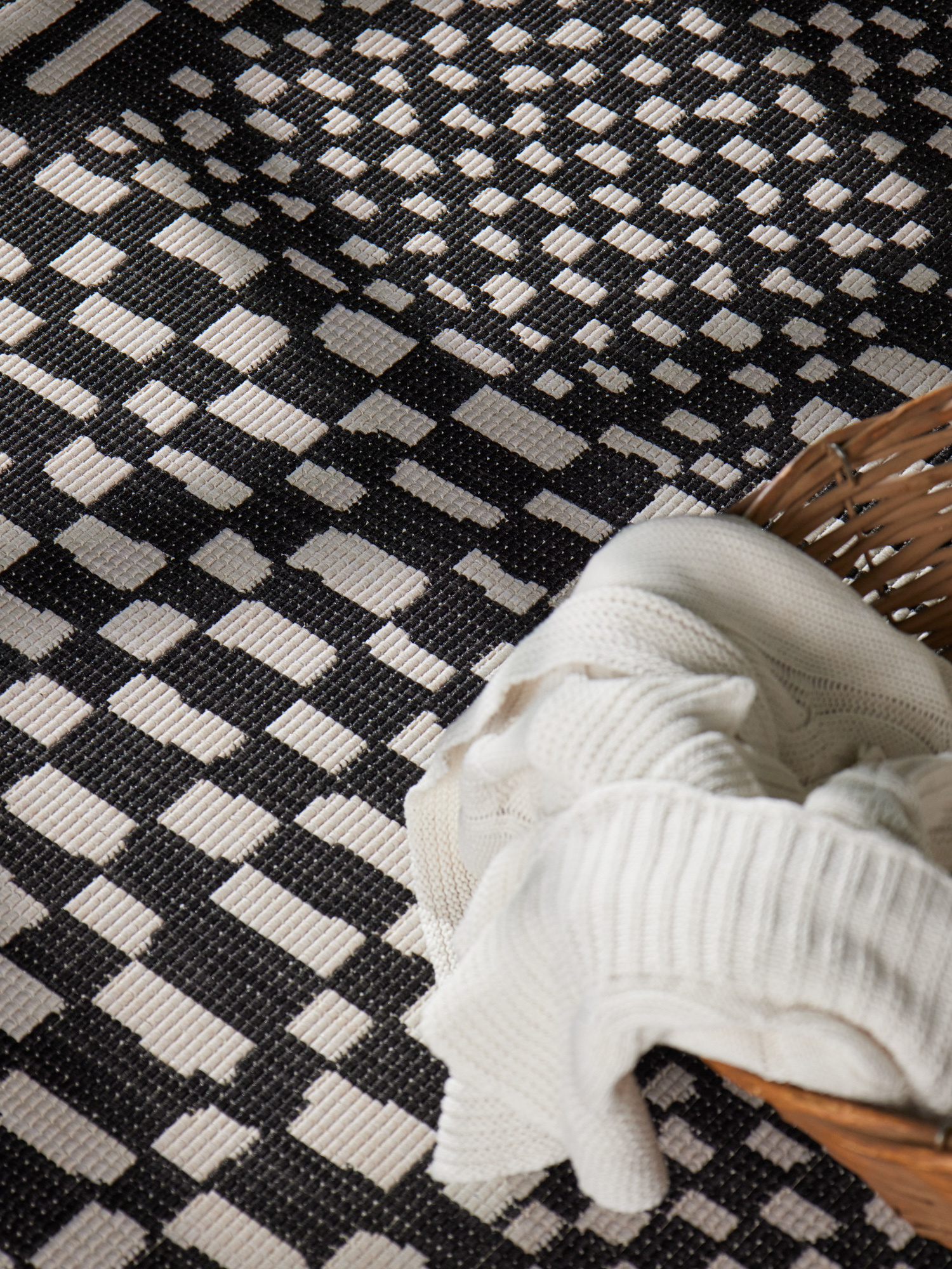 Ted Baker Haringey Buitenkleed Zwart Wit