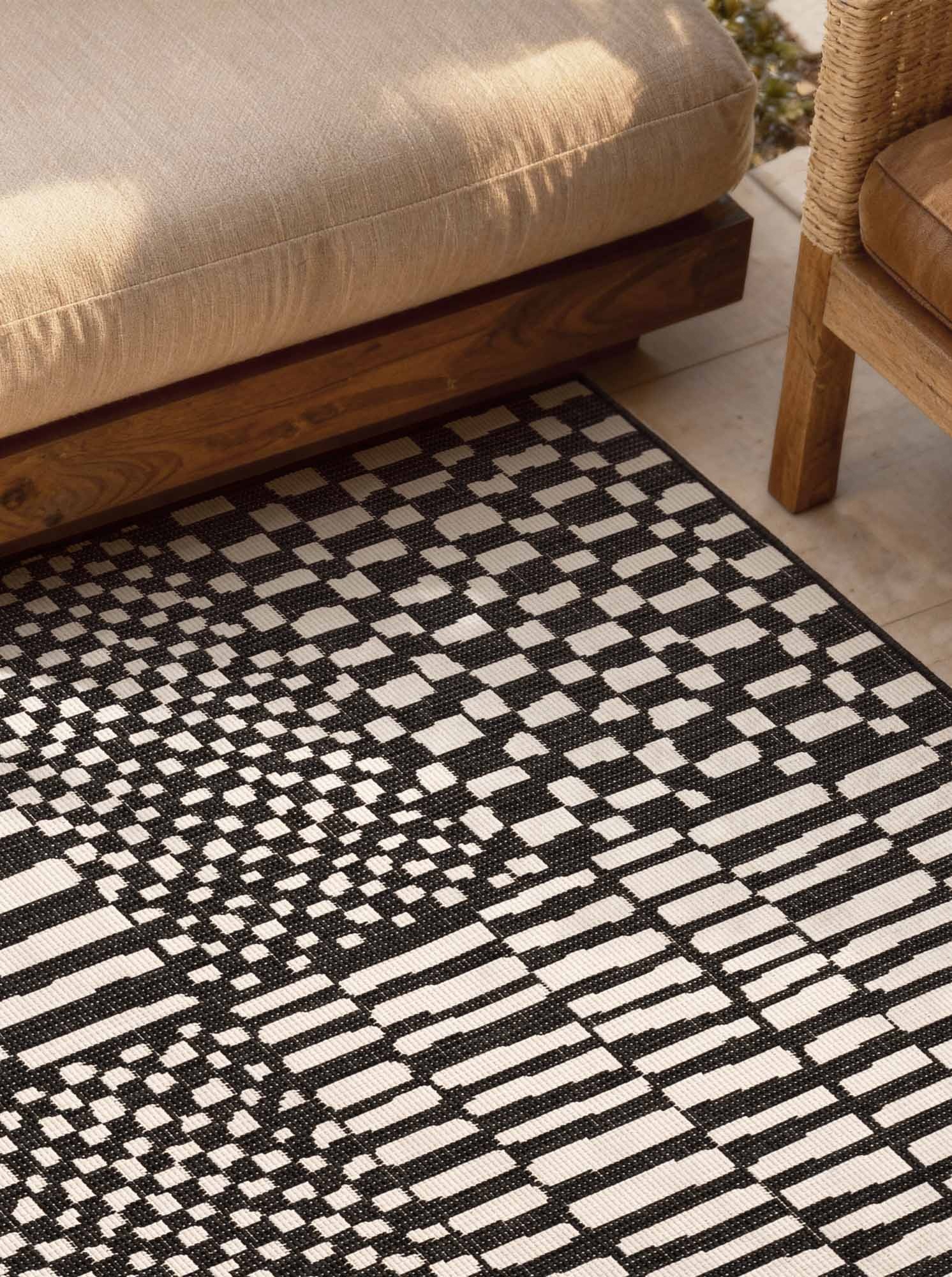 Ted Baker Haringey Buitenkleed Zwart Wit