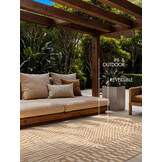 Ted Baker Haringey Buitenkleed Jute Wit