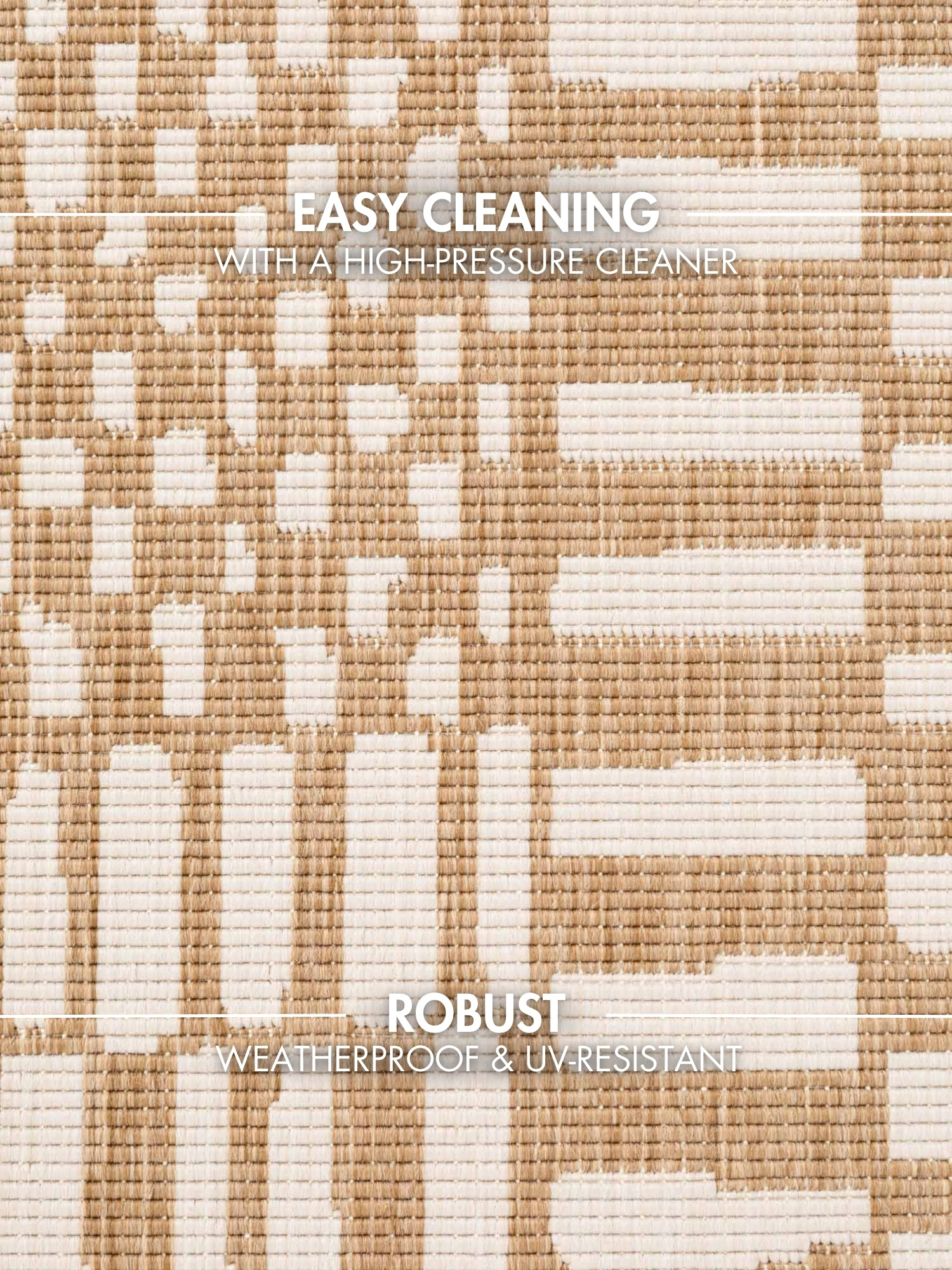 Ted Baker Haringey Buitenkleed Jute Wit