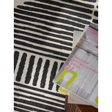 Ted Baker Haringey Rond Buitenkleed Zwart Wit