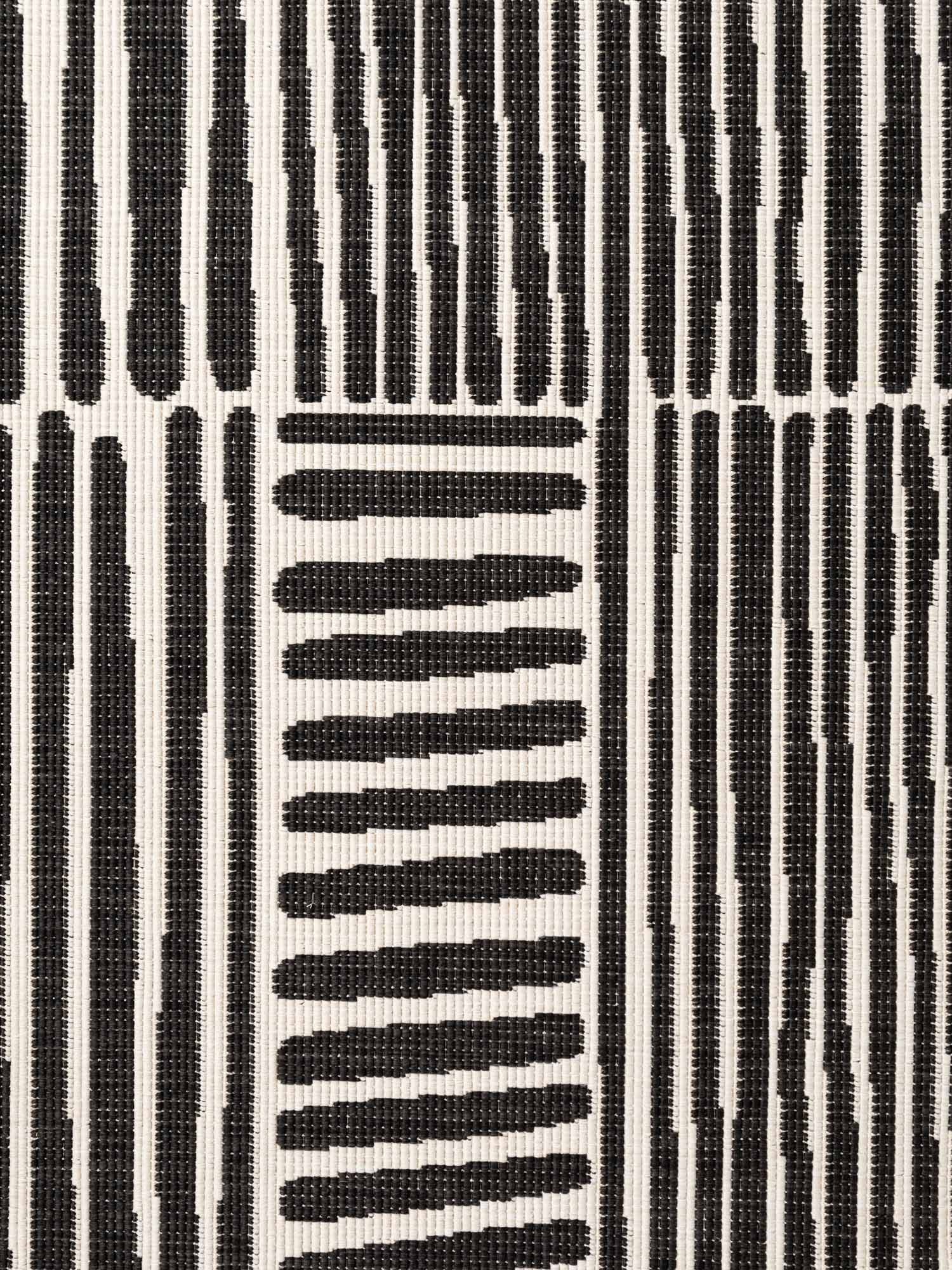 Ted Baker Haringey Rond Buitenkleed Zwart Wit