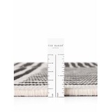 Ted Baker Haringey Rond Buitenkleed Zwart Wit