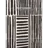 Ted Baker Haringey Rond Buitenkleed Zwart Wit