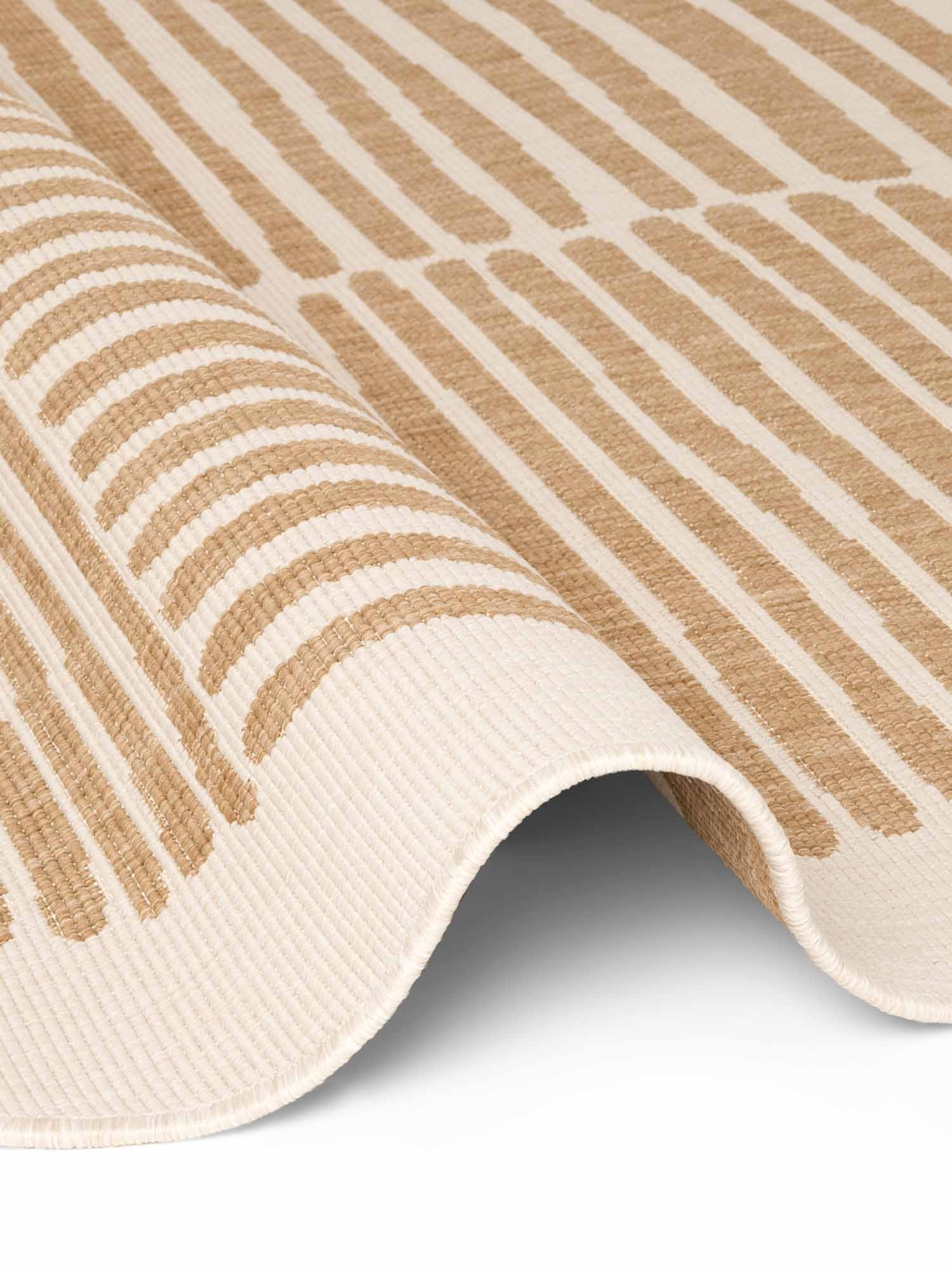 Ted Baker Haringey Rond Buitenkleed Jute Wit