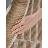 Ted Baker Haringey Rond Buitenkleed Jute Wit