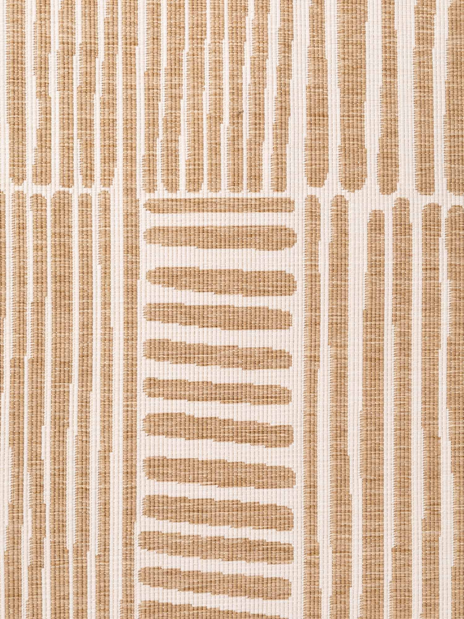 Ted Baker Haringey Rond Buitenkleed Jute Wit