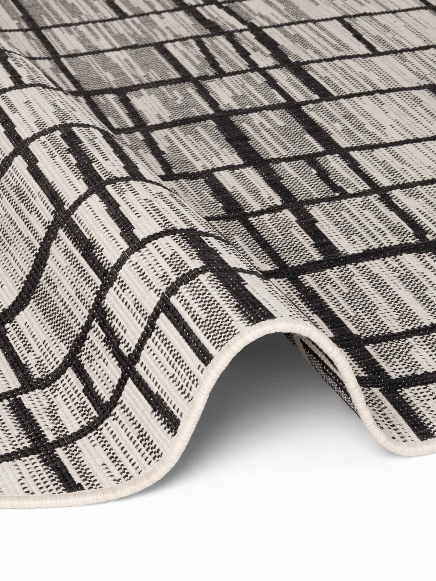 Ted Baker Haringey Rond Buitenkleed Zwart Wit