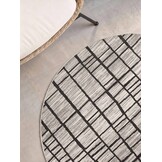 Ted Baker Haringey Rond Buitenkleed Zwart Wit