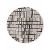 Ted Baker Haringey Rond Buitenkleed Zwart Wit