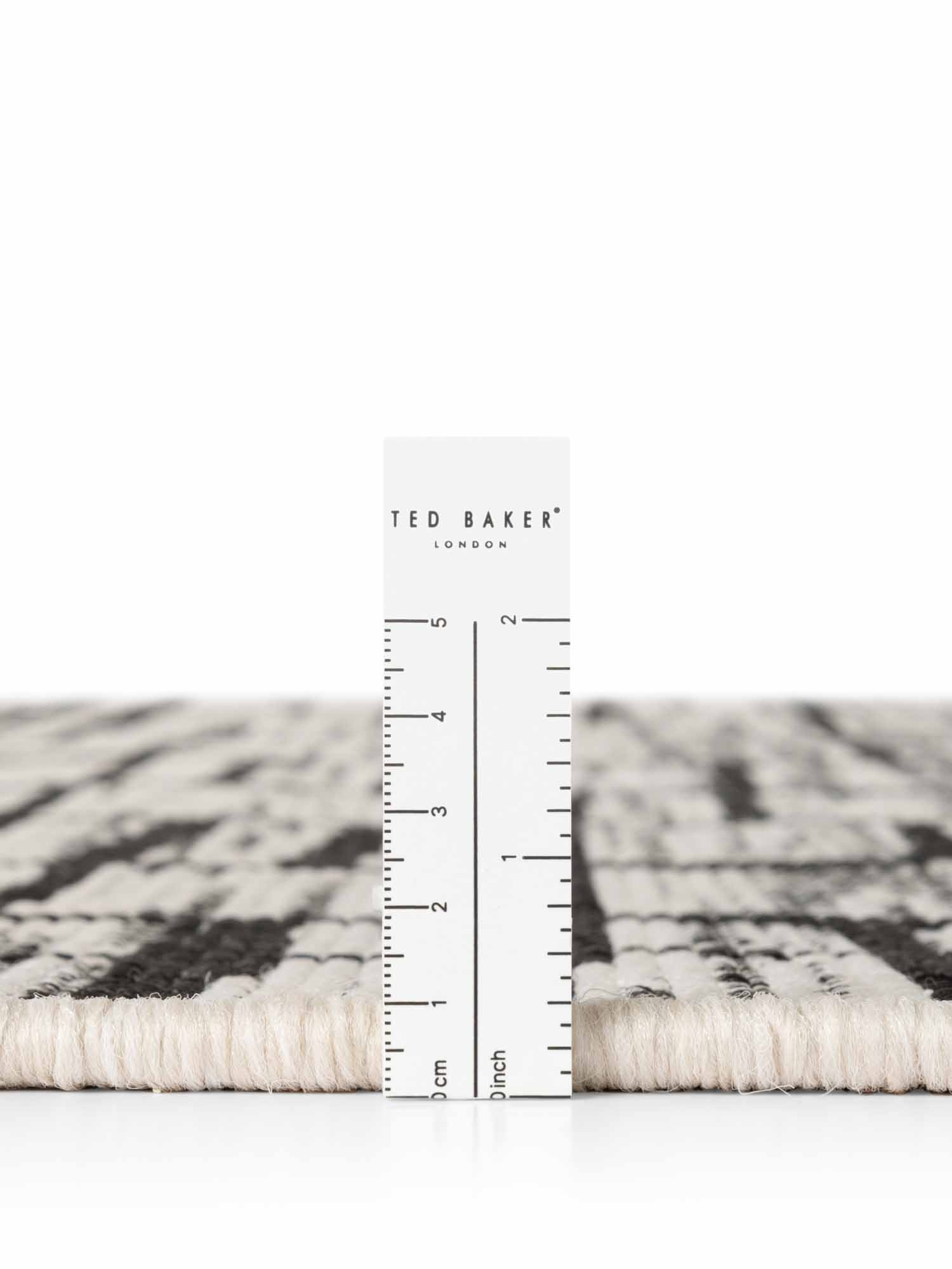 Ted Baker Haringey Rond Buitenkleed Zwart Wit